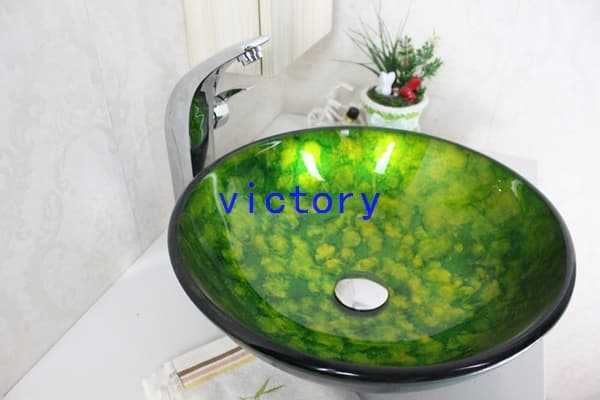 bathroom basin_glass sink_wash basin vessel sink 328